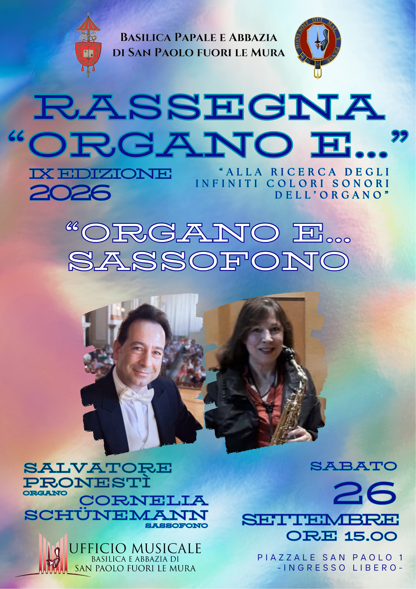 Concerto: “Organo e… Sassofono”